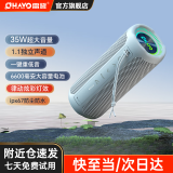 雷登（OHAYO） X10MAX音响蓝牙音箱 高音质户外大功率低音炮家用电脑桌面有源防水迷你便携式2025最新款骑行音响 【传奇音质】35W赛道扬声器-灰 官方标配【当/次日达】