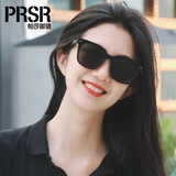 帕莎（Prsr）防晒墨镜时尚太阳镜男大框显瘦遮阳沙滩墨镜PS7015 -B黑色
