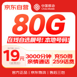 中国移动【自选靓号】全国通用9元大流量卡电话卡5G手机卡长期纯上网卡手机号非无限