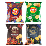 乐事（Lay's）薯片台湾多口味分享装50g*4台湾产休闲膨化零食大礼包礼物