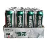 雪花原生态啤酒500ml易拉罐装8度黄啤正品夜宵饭店聚餐自饮整箱特价批 雪花原生态 500mL 12罐