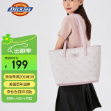 Dickies女士托特包斜挎手提包DK多隔层女包简约通勤高级感大容量单肩包