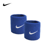 NIKE 耐克护腕奥运郑钦文冠军同款男女吸汗擦汗手腕套蓝色NNN04402OS