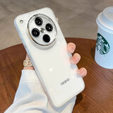 瑾容适用oppofindx8s+手机壳新款findX8Ultra半透明x6超薄findx7镜头全包x5防摔X8Pro保护套Reno14软壳 【透白】护镜透明软壳 OPPO Find X8s
