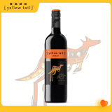 黄尾袋鼠（Yellow Tail）世界系列红酒 梅洛红葡萄酒 750ml 单瓶装