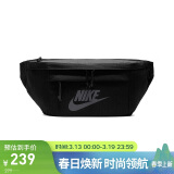 耐克NIKE单肩包男女腰包TECH HIP PACK休闲包BA5751-010 黑