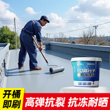 炫嘉米塔尔屋顶防水补漏专用涂料材料房顶裂缝渗水沥青王房屋楼墙面防水涂料 咨询 1L 中科院工程师免费定制方案