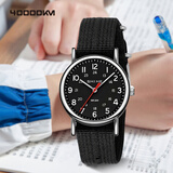 四万公里儿童学生手表小学生初高中公务员考试防水电子指针石英表开学季