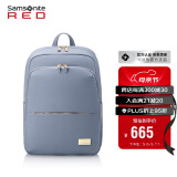 新秀丽（Samsonite）商务通勤双肩包电脑包14英寸女背包时尚轻盈GV1升级款礼物