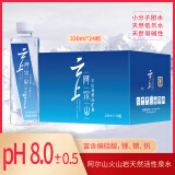 云上阿尔山 矿物质泉水 弱碱性小分子团饮用水 330ml*24瓶【碧空系列】
