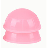 祝浩康  硅胶拔罐器  负压拔罐 便携式拔罐 母子十二单罐 粉红色5号大罐 10个装