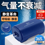 贝初众鱼缸氧气增氧泵增氧机家用养鱼静音养鱼小型打氧充氧加氧泵气泡石 5w双孔【适合60cm内鱼缸】+气石(全套配件) 气量可自由调节 专业降噪电机性能稳定 大气量输出气泡均匀细密