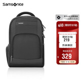 新秀丽（Samsonite）电脑包双肩包商务背包笔记本包休闲都市36B*09010黑色15英寸