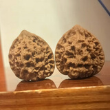 仙引 小金刚菩提男女款手链满肉手串白玉绕指 入门核桃一对