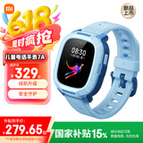 小米米兔儿童电话手表7A蓝色  长续航 高清视频 4G全网通  防水 GPS定位  男孩女孩学生智能儿童手表 