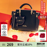 欧时纳（JUST STAR）包包女包2025新款轻奢侈单肩斜挎包高级感手提包女士包生日礼物女