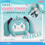 bilibiliGoods哔哩哔哩新品CUBE FACE小电视LCD触屏真无线蓝牙耳机降噪礼物初音未来 【初音未来联名款】小电视 耳机+充电底座