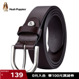 暇步士（Hush Puppies）细皮带女头层牛皮女士皮带ns风学生装饰百搭心机腰带520礼物
