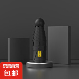出行必备⭐晴雨两用简约隔热双人雨伞防紫外线遮阳防晒伞自动大号 胶囊伞-黑色
