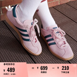 adidas「T头鞋」STADT经典时尚薄底运动板鞋男女阿迪达斯三叶草   清澈粉/蓝色/树脂黄(女生买小半码)   38