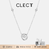 Clect珂里三秒心动项链女款吊坠合金锁骨链时尚饰品生日礼物送女生
