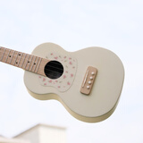 DAISYDaisy高颜值奶油色23寸入门级初学者可爱女生款儿童单板尤克里里 奶油色，实木面单 23英寸