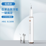 月儿弯弯超声波洁牙器洗牙器牙结石去除神器家用清理污垢自除牙石清洗黄烟渍营男友礼物 入门款【不推荐】1个清洁头