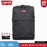 Levi's【商场同款】李维斯秋季男士双肩背包黑色时尚简约潮流 黑色 OS