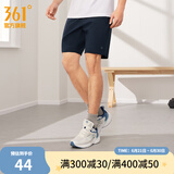 361度运动短裤男2025年新款夏季速干吸湿五分裤透气弹力男裤 【男款】深墨蓝 XL