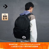 匡威（Converse）CONVERSE匡威官方 GO 2 经典款男女大容量双肩包电脑背包10020533 10020533-A01/黑色 OSFA