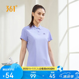 361°短袖女春夏季运动t恤速干衣polo衫跑步健身休闲瑜伽662424130H-6