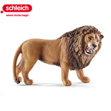 思乐（Schleich S）仿真动物模型 老虎狮子狼豹白虎猞猁男女孩儿童玩具生日礼物3+ 咆哮的狮子14726