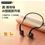 山水（SANSUI）TG13 蓝牙耳机骨传导耳机 运动骑行无线跑步不入耳头戴挂耳式防汗长续航 适用于苹果华为安卓