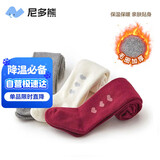 尼多熊儿童打底裤秋冬女童连裤袜白色婴儿加厚加绒外穿毛圈保暖裤袜
