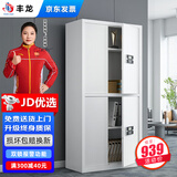 丰龙保密柜文件柜智能密码锁档案柜办公资料铁皮柜凭证柜通双节无抽