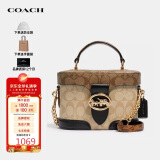 蔻驰（COACH）奢侈品女包盒子包手提斜挎包5504【品牌授权】520送女友礼物