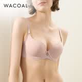 华歌尔（Wacoal）蓝标内衣女文胸轻薄无痕透气舒适聚拢软钢圈文胸罩 WB1452 粉肤色 70B