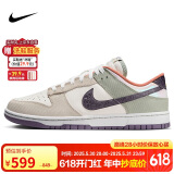 耐克NIKE板鞋男子休闲鞋 DUNK 舒适百搭运动鞋 HV5750-133白绿紫41