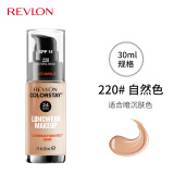 露华浓（Revlon）持久水润24小时保湿遮瑕控油粉底液不脱妆持妆bb霜遮瑕膏隔离彩妆 220#自然色 混合油性