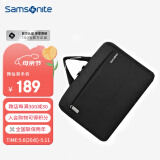 新秀丽（Samsonite）电脑包手提包16英寸笔记本电脑包男女大容量轻薄公文包商务单肩包