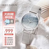 OLIVIA BURTON手表女士ob自营满天星欧美表钢轻奢时尚生日礼物送女友OB16US59