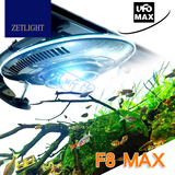 积光UFO飞碟灯F8 MAX原生蓝牙版水草灯MAX热带雨林灯淡水灯爆藻灯96W F8 MAX灯头+A款支架