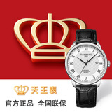 天王（TIAN WANG）男士手表自动机械表皮带蝴蝶扣防水表父亲节礼物GS51363S.D.LB.W