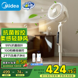美的（Midea）【幸运草安睡Promax】家用空气循环扇/国家补贴/直流变频静音电风扇/负离子净化落地扇遥控APP互联