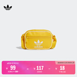 adidas adicolor实用迷你运动斜挎单肩包男女阿迪达斯官方三叶草 亮丽黄 NS
