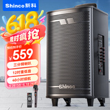 新科广场舞音响户外蓝牙音箱低音炮大音量家用k歌便携式移动扩音器地摊摆摊大喇叭 12吋单咪