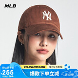 MLB棒球帽子夏季鸭舌帽韩版潮流百搭 软顶送礼3ACP6601N-50BRL