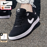 耐克（NIKE）男鞋板鞋男 25夏季新款运动鞋子时尚帆布鞋SB复古透气休闲鞋子男 001-黑武士/晒图退10 40 （内长250mm）