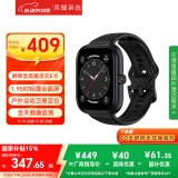 荣耀亲选 Haylou Watch 智能手表 1.95吋AMOLED轻薄全面屏 户外运动卫星定位 全天健康监测 幻夜黑 送男友