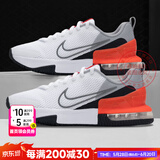 耐克（NIKE）男鞋 25夏新款AIR缓震气垫鞋舒适耐磨低帮休闲鞋轻便透气跑步鞋男 MAX气垫/橙红色【晒图-10】 43 码（内长275mm）